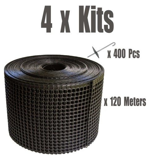 4 x 30M “PRO” HDPE Plastic Kits (100 Fasteners Per Kit)-$160/Kit