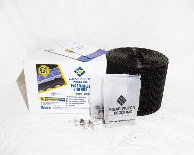 PRO-30m PVC Stainless Steel Mesh Kit (100 Fasteners)